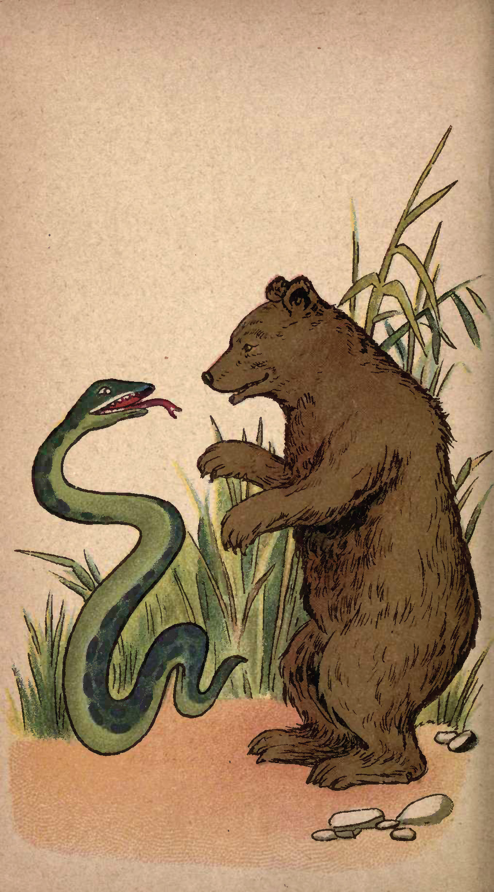 Эвенк и змея сказка