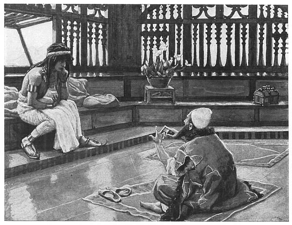 Joseph Converses with Judah, his Brother

Painted by J. James Tissot