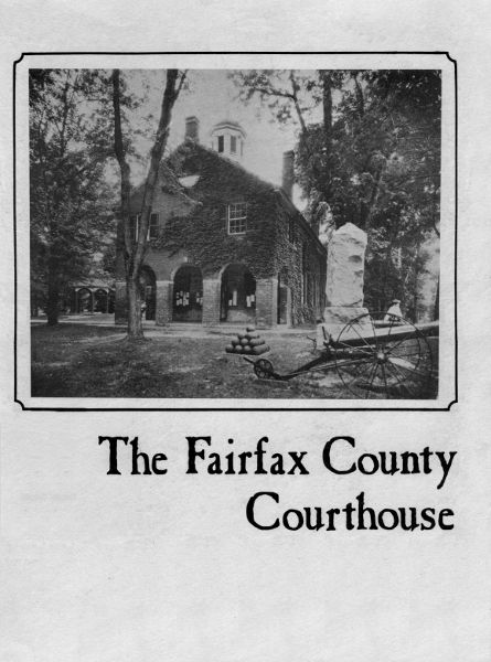 The old courthouse about 1920. Copy courtesy Lee
Hubbard.