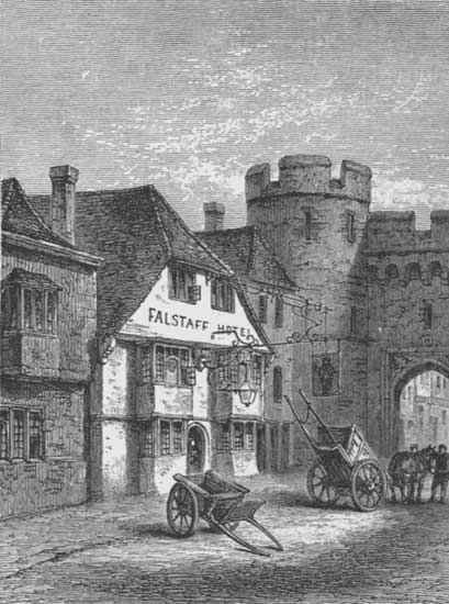 FALSTAFF INN, CANTERBURY.